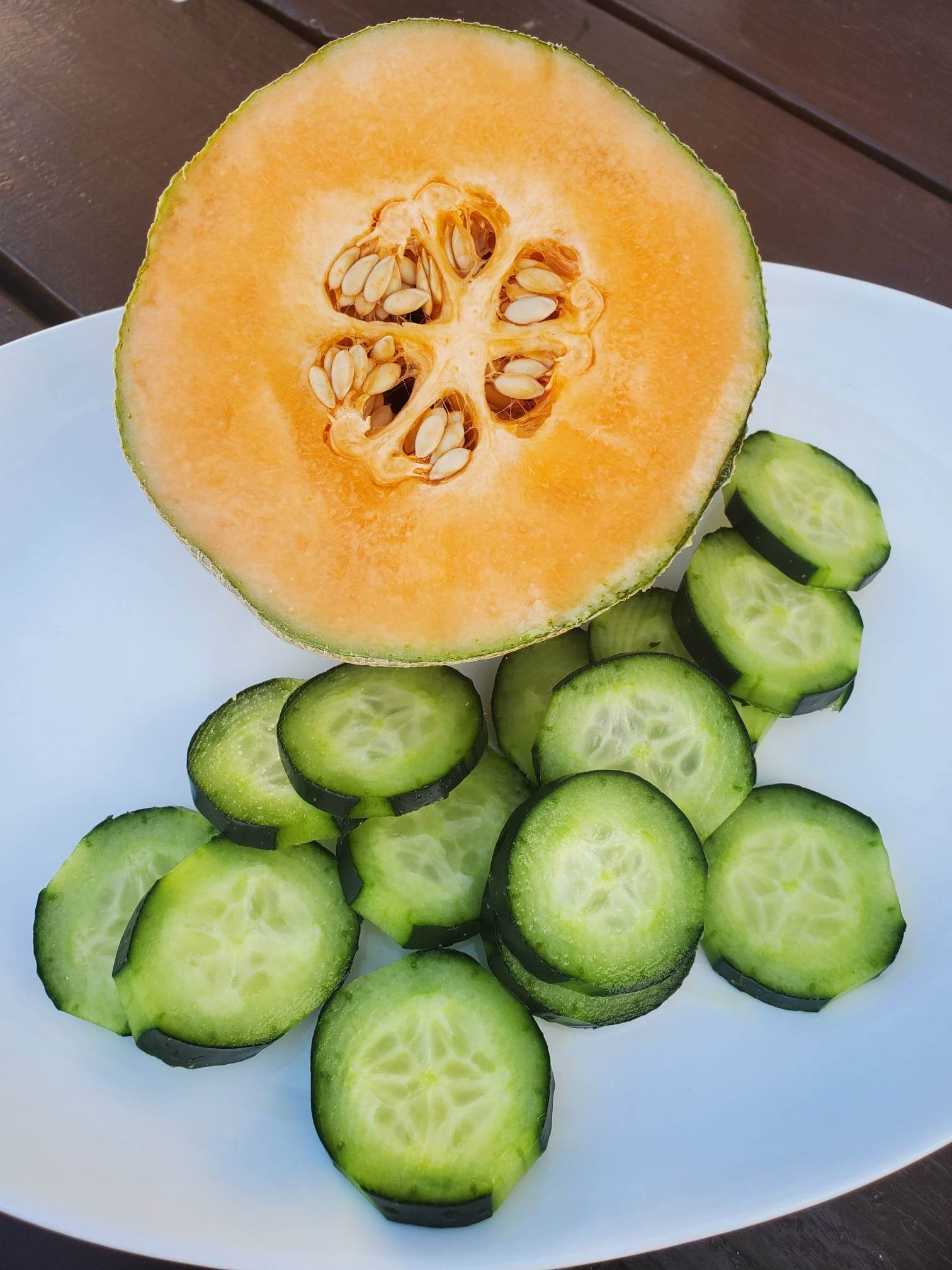 Cucumber Melon Balsamic Vinegar